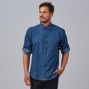 CAMISA VAQUERA M/L RECOGE MANGAS 150GR 100%ALGODON MATTIA AJUSTA