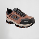 ZAPATO SEGURIDAD WR SB SKECHERS SK77183EC MARRON**DESTALOGADO**