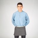 MANDIL CORTO BOLSILLOS TEJIDO GRUESO 320GR 35X67 CM CHENILLA 54% PES 46% ALGODON