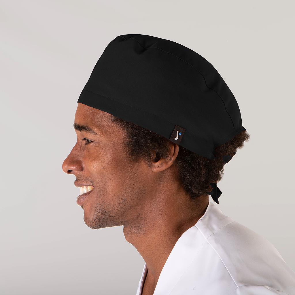 [446500-001-UD] GORRO BANDANA MICROFIBRA ELASTICA UNISEX LISOS TIRA DE AJUSTE (1 NEGRO)