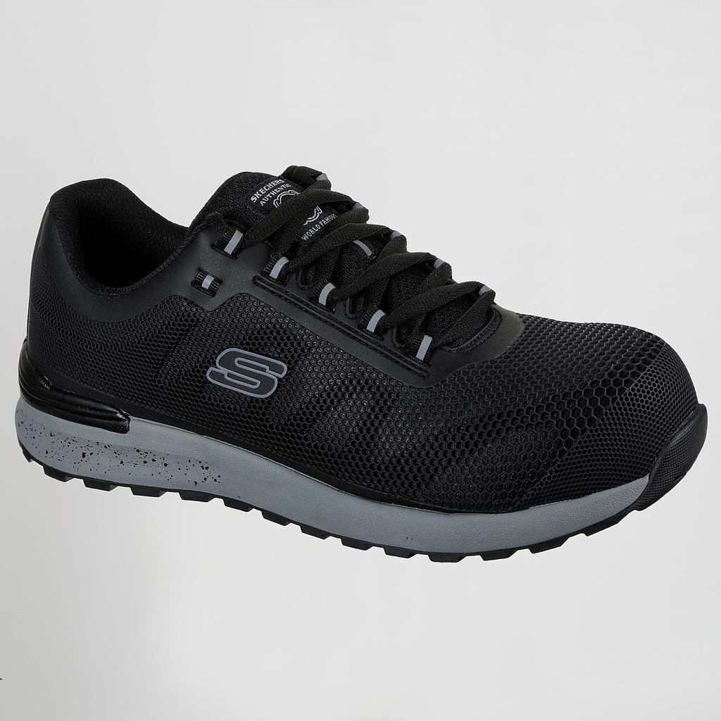 ZAPATO SEGURIDAD NEGRO BRAGOO S1P ESD NO METAL