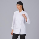 CHAQUETILLA COCINA M/L BOTON FORRADO POL ALGODON