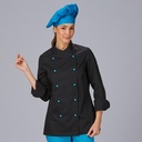 CHAQUETILLA COCINA SRA M/3/4 ENTALLADA NIZA
