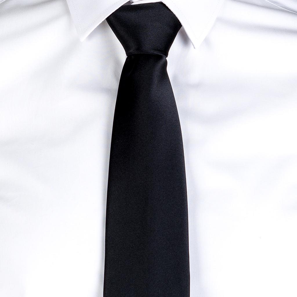 CORBATA RASO LISA 100% POLIESTER