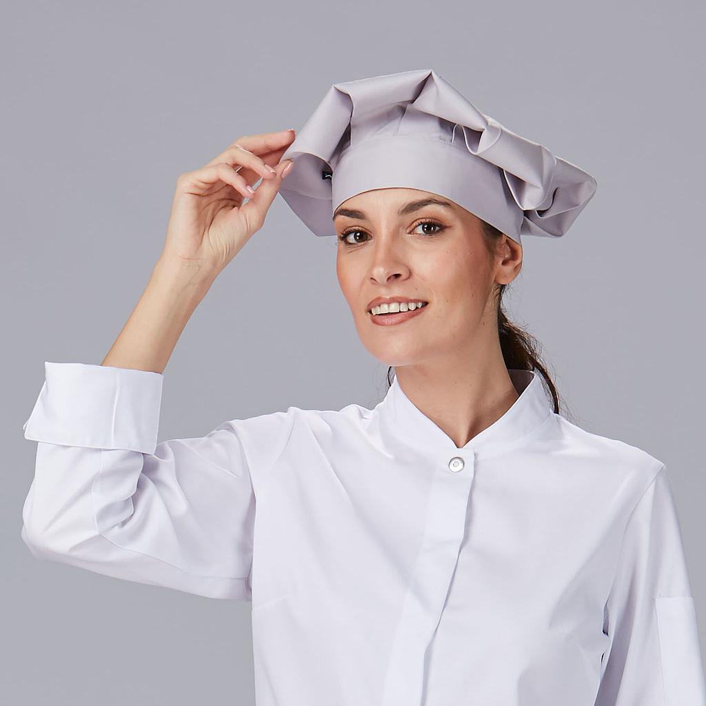 GORRO MAGDALENA COLOR LISO CIERRE VELCRO 65%POL 35%ALGODON