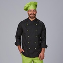 CHAQUETILLA COCINA M/L DIAGON BOTON NO INCLUIDO NIZA