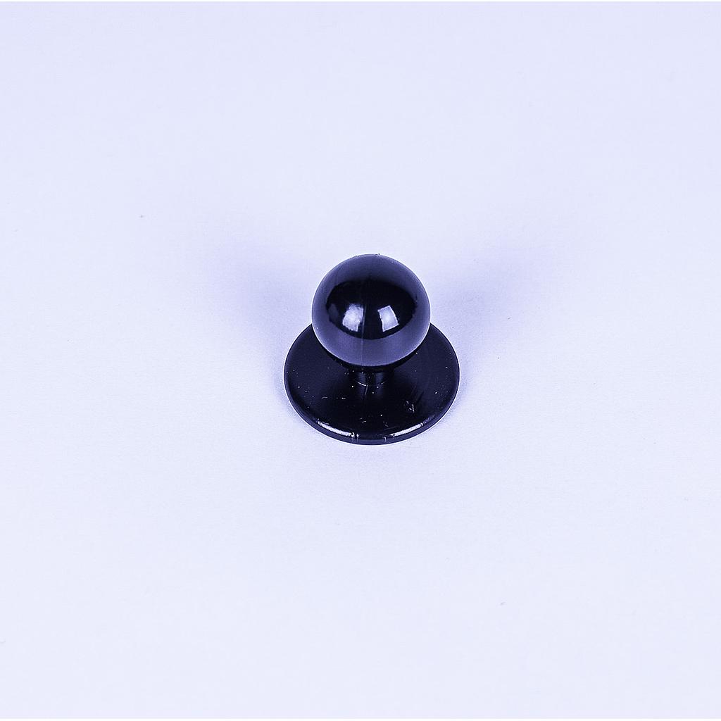[311100-001-UD] BOTON BOLA TIPO CHUPETE 10 UNIDADES (1 NEGRO)