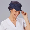 COFIA CON VISERA REJILLA CON CUBRE NUCA BLANCA