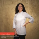 CHAQUETILLA COCINA SRA M/3/4 CRUZADA GALATEA