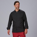 CHAQUETILLA COCINA M/LARGA BOTON CENTRAL TRANSPIRABLE MARIN