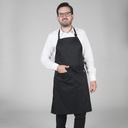 DELANTAL PETO CON BOLSILLO 0.90X 0.75 100% POLIESTER GARYS