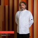 CHAQUETILLA COCINA M/L CIRCE CIERRE CLIC 195G 2%ELASTAN