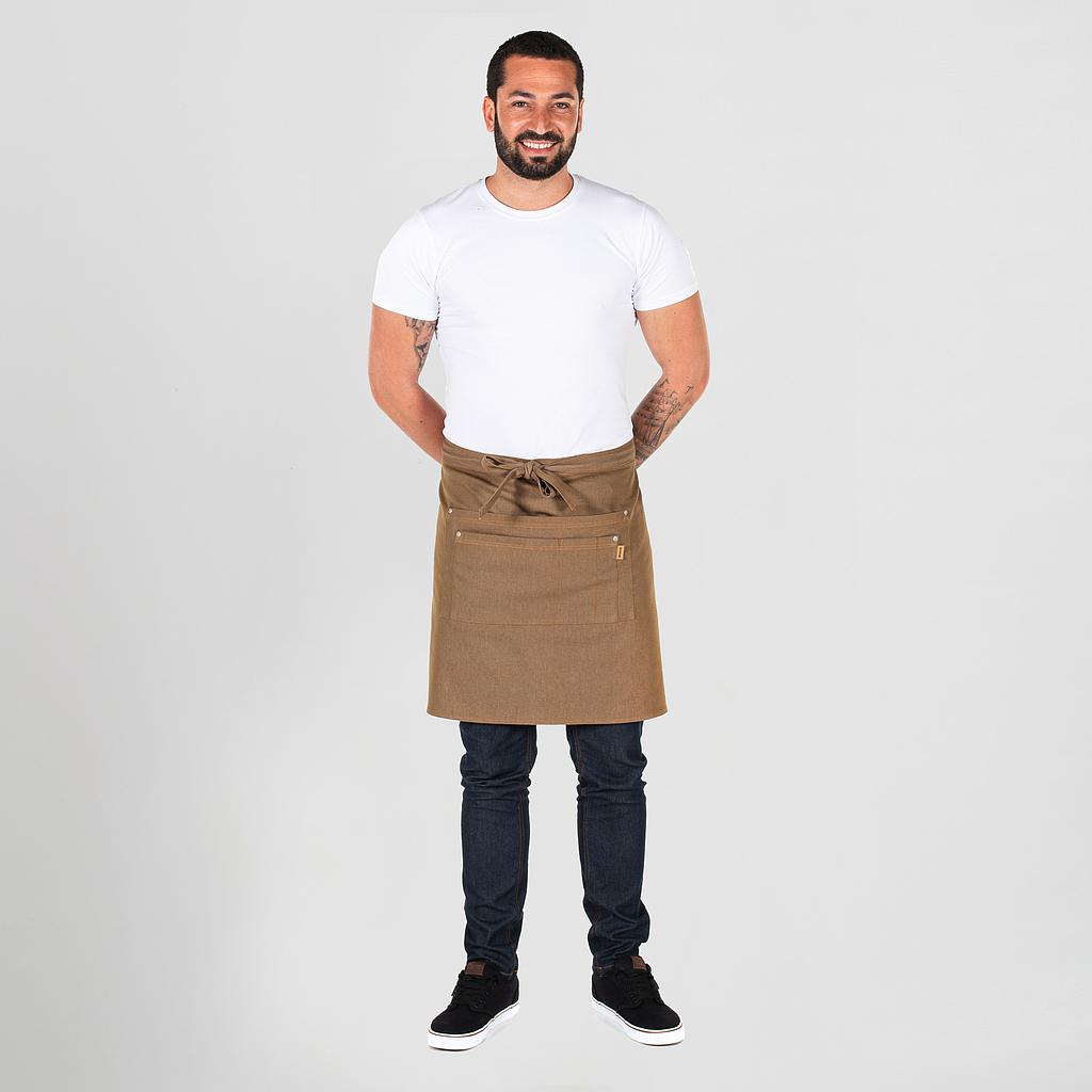 MANDIL CORTO BOLSILLOS VAQUERO 50X68 CM JORDANIA 3%ELASTAN