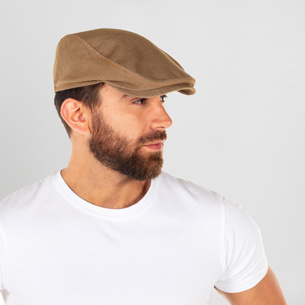 [459700-823-UD] GORRA UNISEX VAQUERO TEJIDO ELASTICO 260 GRAMOS (823 VAQUERO ARENA)