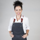 TIRANTE CORTO PARA DELANTAL DE PETO REGULABLE UNISEX