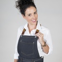 TIRANTE CORTO PARA DELANTAL DE PETO REGULABLE UNISEX