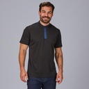 POLO CRO M/C 100% POLIESTER CUELLO MAHO COMBINADO TEJANO 170 GR