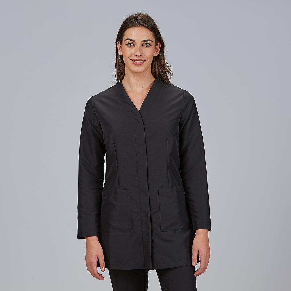 [660900-001-XS] BATA SRA M/L CORTA PICO 100% MICROFIBRA TRINCHA TRASERA VICTORIA (XS, 1 NEGRO)