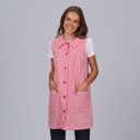 BATA MUJER S/MANGA VICHY BAMBULA ADULTO 65%ALGODON 35%POLIES