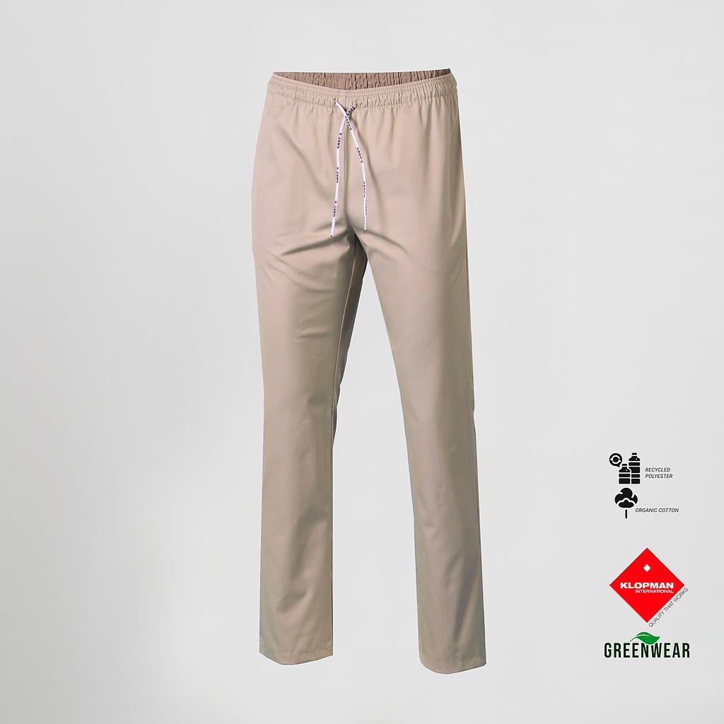 [703400-142-XS] PANTALON UNISEX GOMA KLOPMAN RECICLADO 703400 GARYS (XS, 142 ARENA)