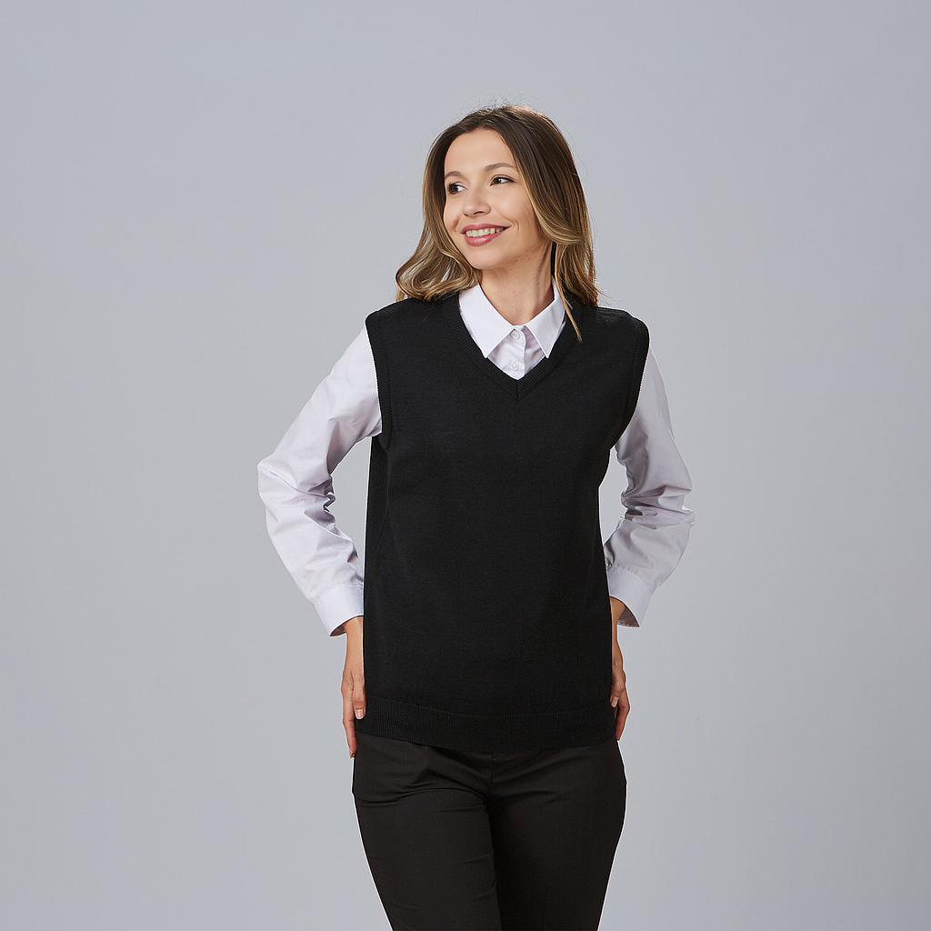 CHALECO SRA PICO 70%ACRILICO 30%LANA ANTIBOLITAS