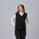 CHALECO SRA PICO 70%ACRILICO 30%LANA ANTIBOLITAS