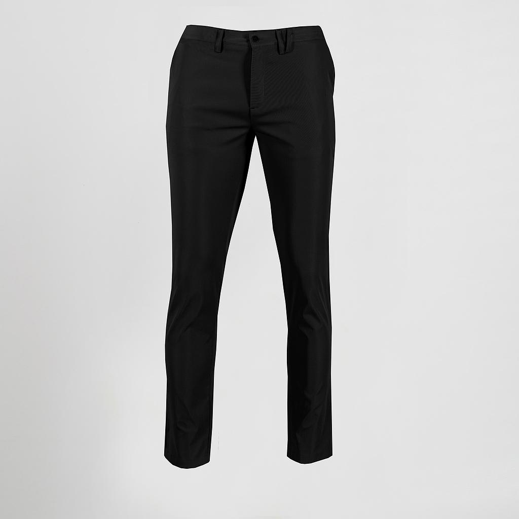 [700027-001-36] PANTALON CHINO CRO 177GR 100%POLIESTER T400 ANTI ARRUGAS (36, 1 NEGRO)