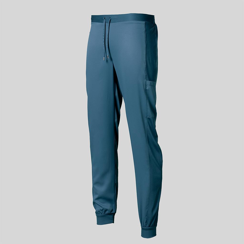 [704200-153-XXS] PANTALON UNISEX JOGGER PEACH 704200 GARYS MICROFIBRA (XXS, 153 AZUL PETROLEO)