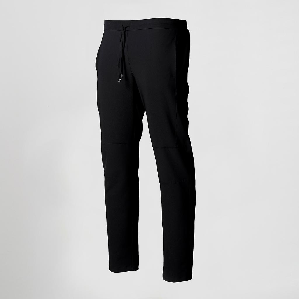 [704500-001-XXS] PANTALON MICROFIBRA 7%ELASTAN CON RODILLERAS GOMA (XXS, 1 NEGRO)