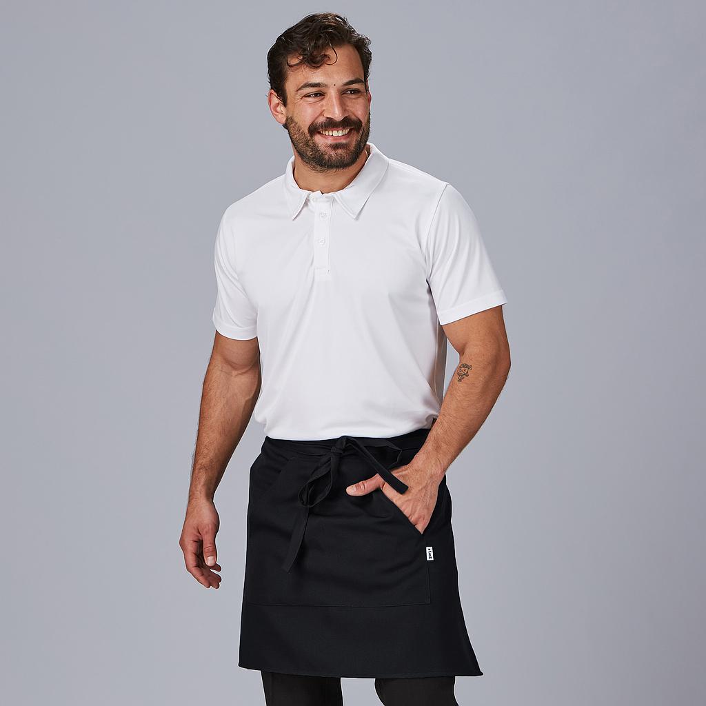 MANDIL CORTO 65%POLI  COLOR 2 BOLSILLO DIAGONAL 0.50 X 0.75