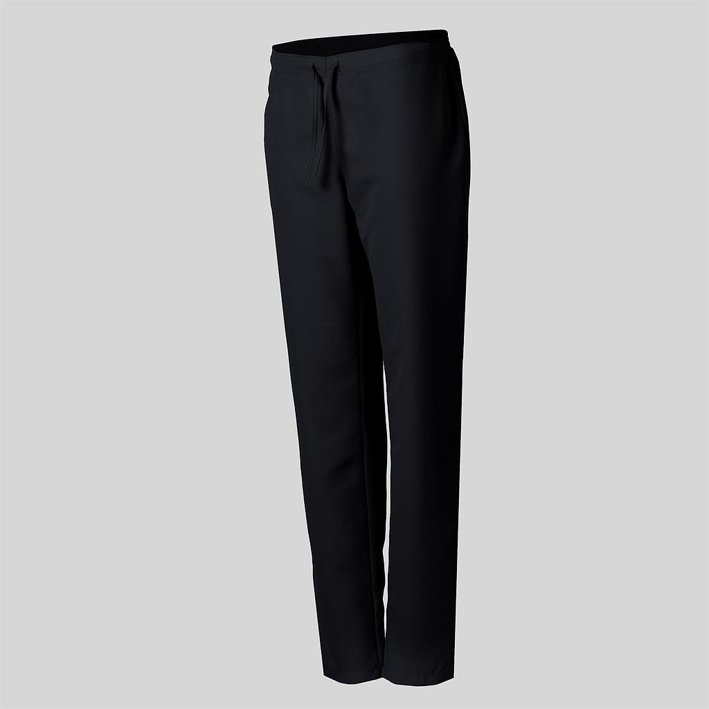 [702400-001-XS] PANTALON MICROFIBRA BOLSILLO LATERAL 148GR FINO TRANSPIRABLE (XS, 1 NEGRO)