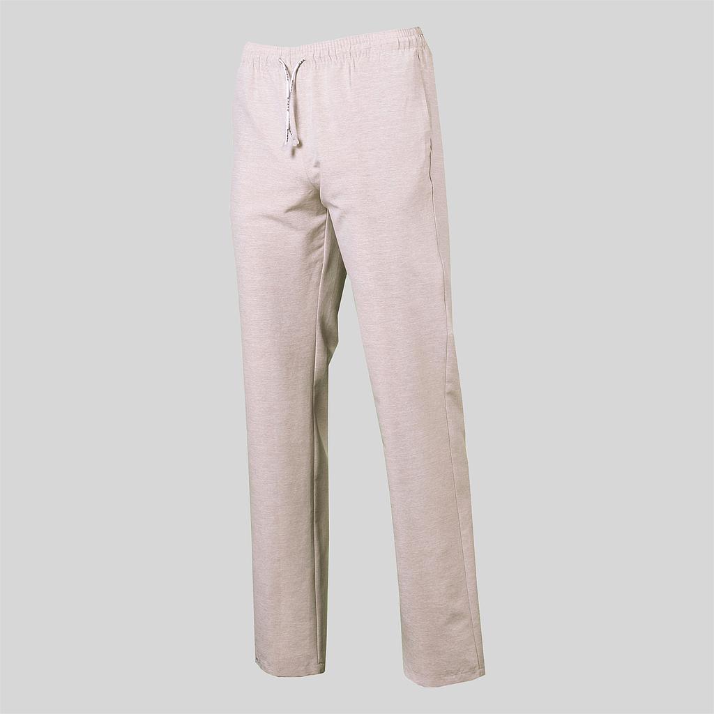 [702600-907-XS] PANTALON GOMA COMPLETA  CORDON 100%POLIESTER JASPEADO JASPER (XS, 907 ARENA VIGORE)