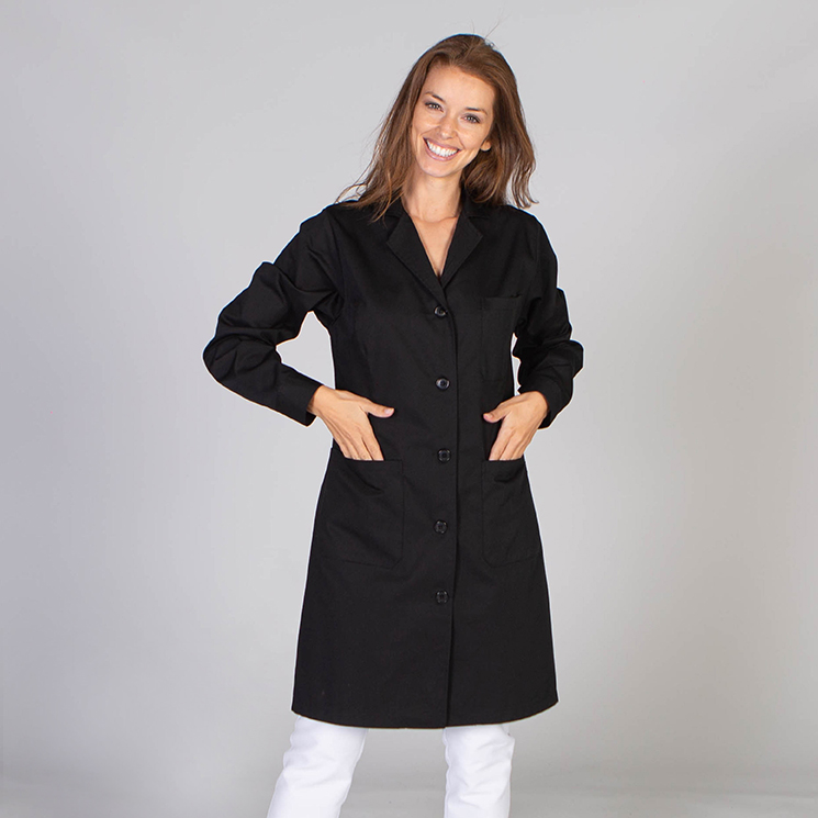 BATA SRA M/L COLOR 3 BOLSILLOS SOLAPA