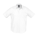 CAMISA CRO M/C OXFORD 1 BOLSILLO BOTON CUELLO 70ALG 30 POL