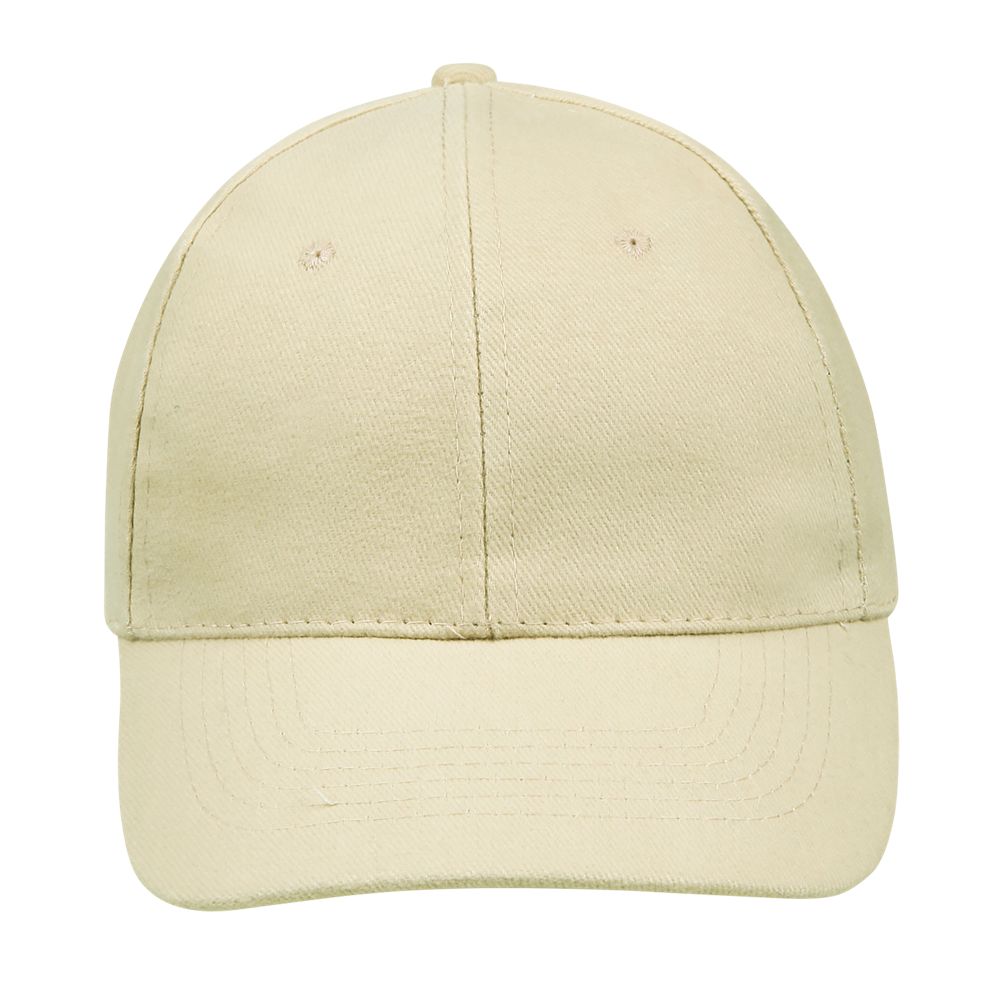 [BUFFALO_114_TUN] GORRA 6 PANELES 260GRAMOS CIERRE METALICO 100%ALG BUFFALO (114 BIEGE)