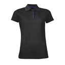 POLO SRA M/C 100% POLIESTER TECNICO FILO TAPETA BOTONES PERFORMER