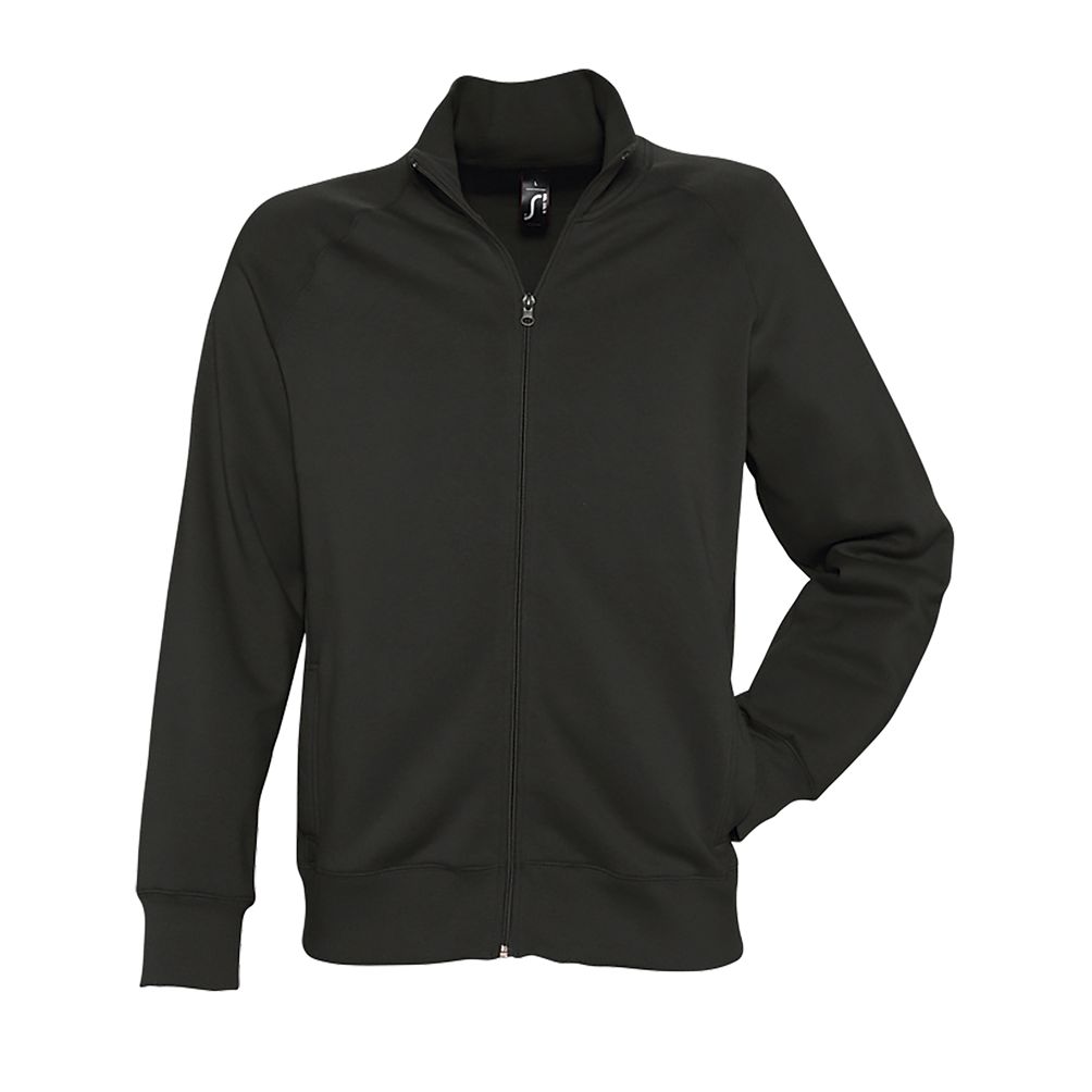 [SUNDAE_312_S] SUDADERA CRO CREMALLERA ENTERA 50%ALG 280GR SUNDAE (S, 312 NEGRO)