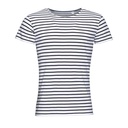 CAMISETA CRO M/C RAYAS 150GRAMOS 100%ALGODON CUELLO AMPLIO