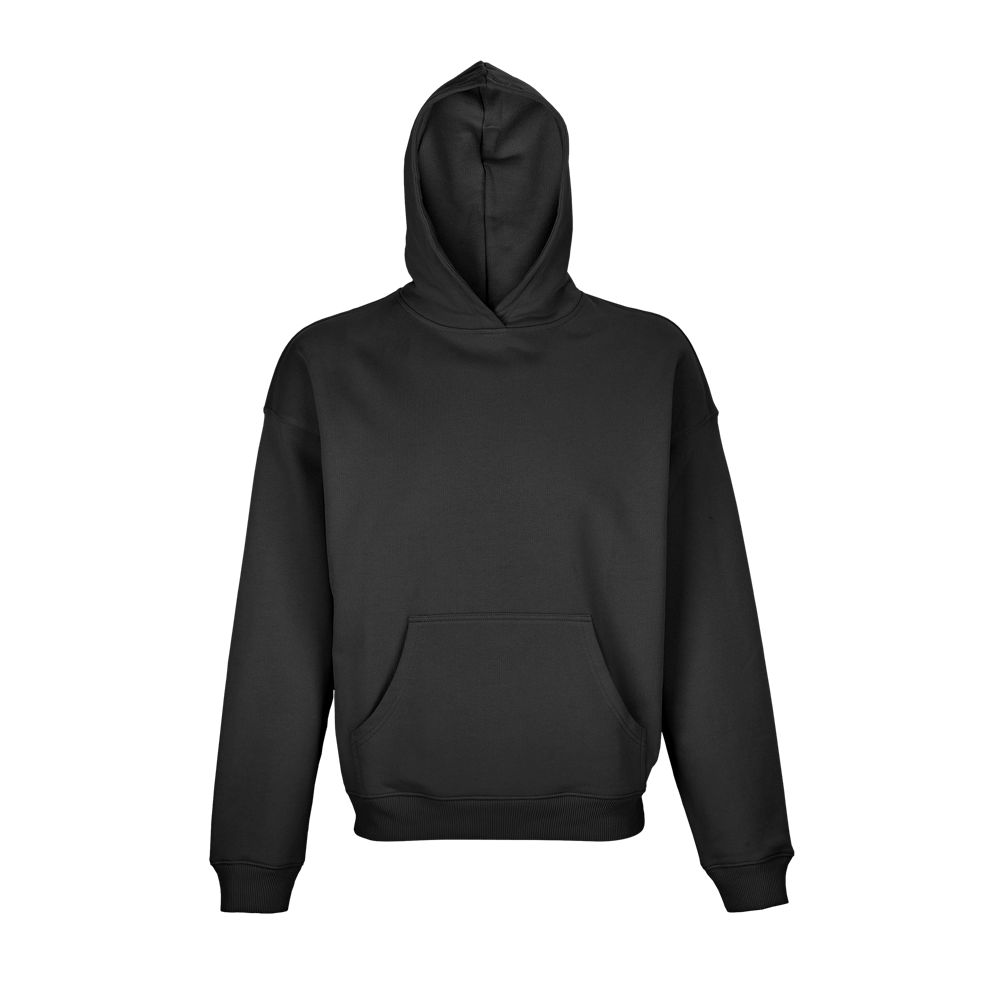 [CONNOR_312_XS] SUDADERA CRO CAPUCHA CUELLO CRUZADO CONNOR (XS, 312 NEGRO)