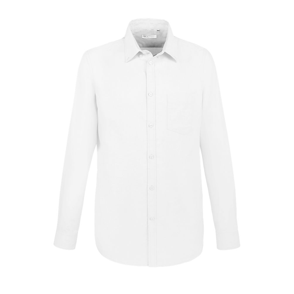 CAMISA M/L OXFORD 1 BOLSILLO BOSTON FIT 70%ALGO 130GR