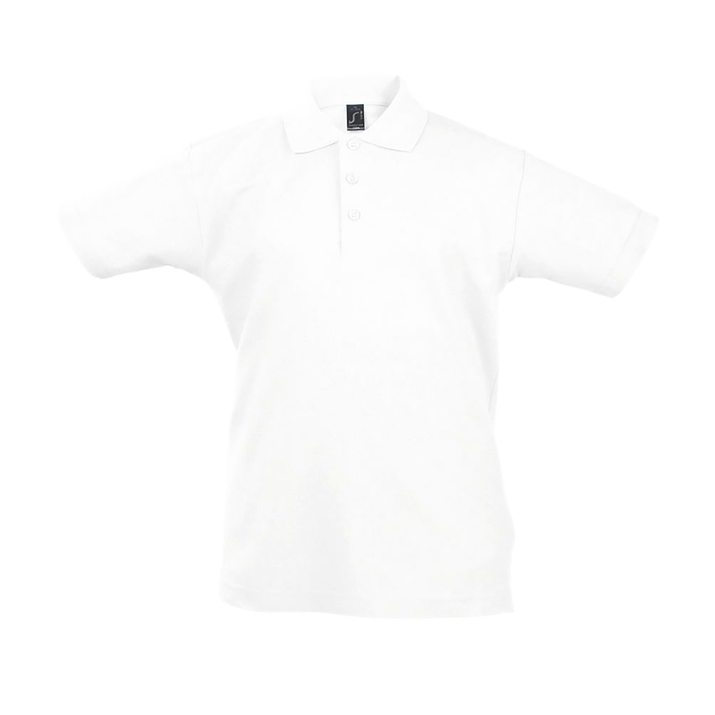 [SUMMER II KIDS_102_04A] POLO M/C NIÑO 100%ALGODON 170 GR SUMMER KIDS (04A, 102 BLANCO)