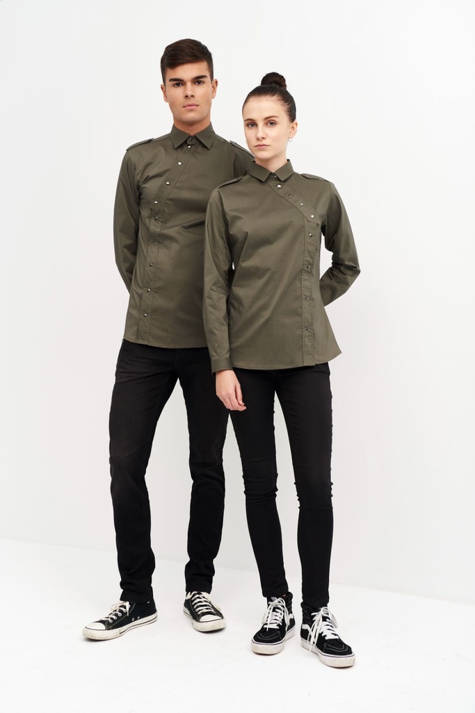 [02252_05_36] BLUSA  M/L ELASTANO 4% 21%ALGODON 115GR CIERRE DIAGONAL 115G (36)