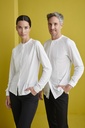 BLUSA 100% POLIEST  PUNTO 140 GR CUELLO MAHO FINO COSTADILLO