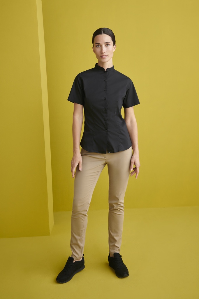 [04020_06_34] PANTALON SRA CHINO 30%ELASTICO EME70%POLI TIPO GOLF AJUSTADO 175 gramos (34, 06 BEIGE)