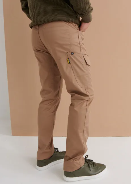 [1141TOP 11.02_06_44-46] PANTALON MULTIBOLSILLOS 34% ALGODON 2% ELASTANO  MUY COMODO AJUSTADO 250GR 20%ELASTICIDAD (44-46, 06 BEIGE)