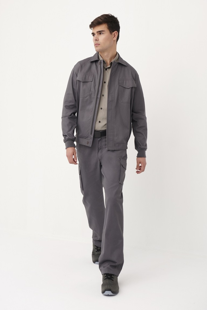 [01150_09_44-46] CAZADORA 100% ALGODÓN 01150 (44-46, 09 GRIS MEDIO)