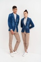AMERICANA SEMIFORRADA DENIM SRA 01717