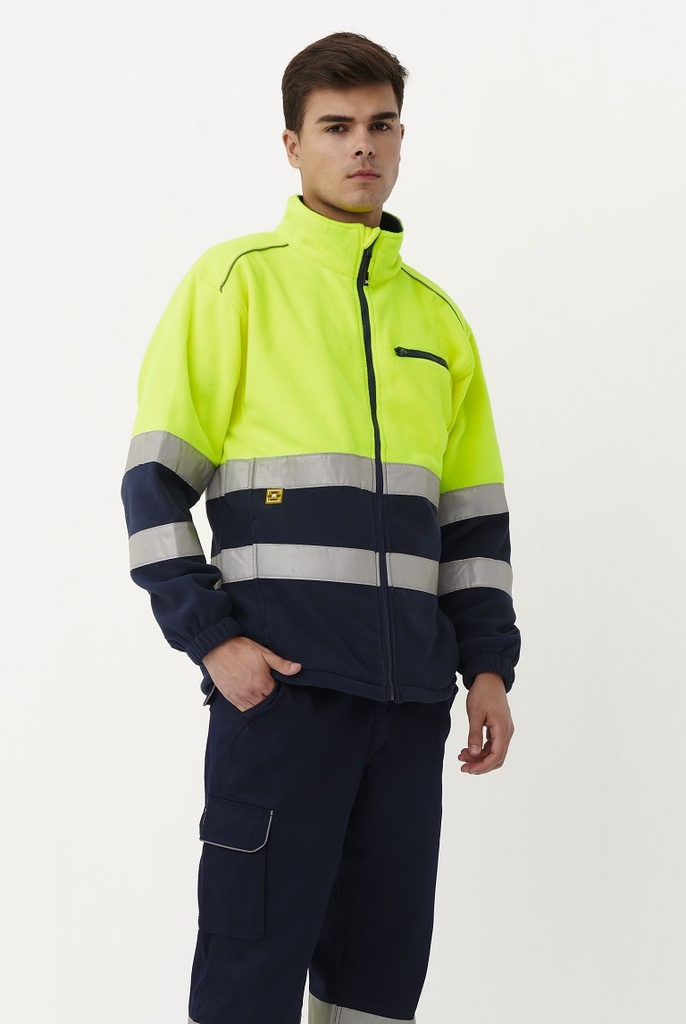 [04750_07_S] FORRO POLAR EPI CAT II A.V. COMBINADO 04750 (S, 07 MARINO)