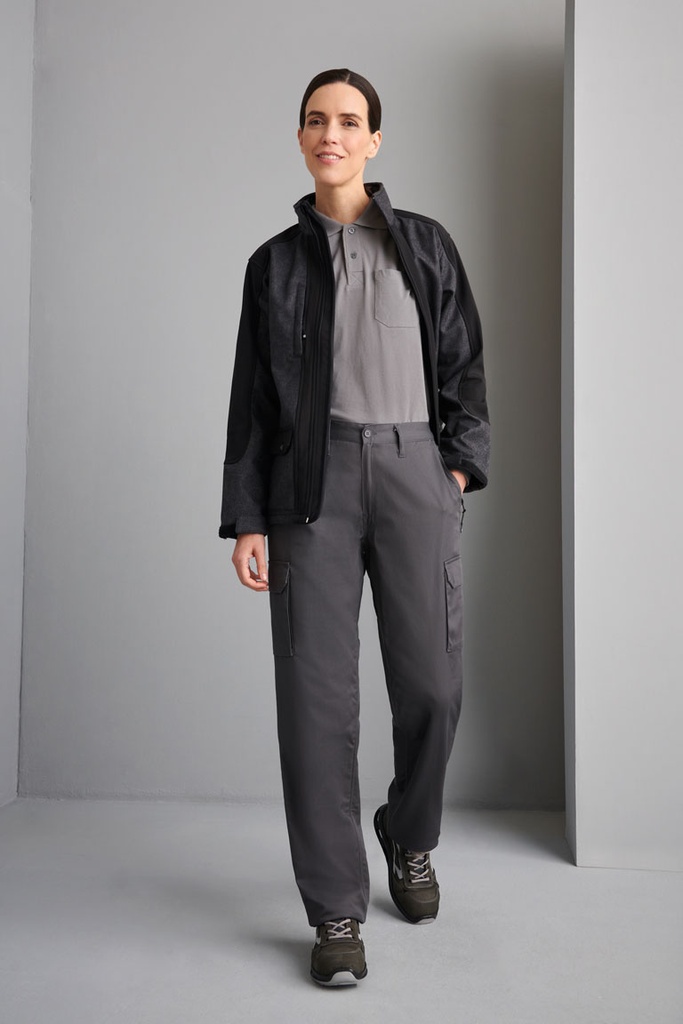 [04813_09_44-46] PANTALÓN FORRADO POLAR ACABADO TEFLON 04813 (44-46, 09 GRIS MEDIO)