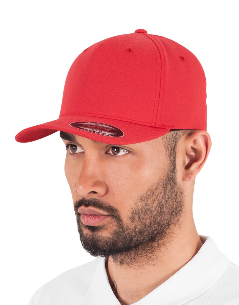 [6560_000_S/M] GORRA 6 PANELES FLEXFIT BASEBALL 3% ELASTAN 6560 (S/M, 000 White)